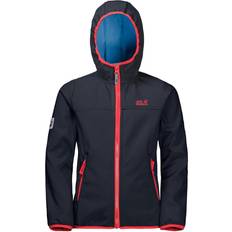 Elastan Skaljackor Barnkläder Jack Wolfskin Kid's Fourwinds Jacket - Night Blue (1608011-1010-092)