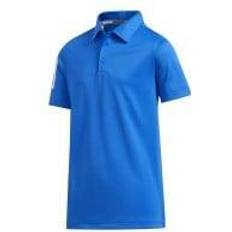 UV-Schutz Oberteile adidas Junior 3 Stripe Polo - Trace Royal (FP9361)