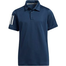 Adidas S Polo Shirts Adidas Junior 3 Stripe Polo - Crew Navy (GR1286)