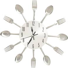 vidaXL Spoon and Fork Wall Clock 31cm