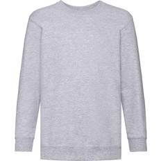 Fruit of the Loom Kid's Classic Set In Sweatshirt 2-pack - Heather Grey