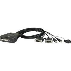 Dvi switch StarTech 2USB A/DVI - 2USB A/DVI/USB B Adapter