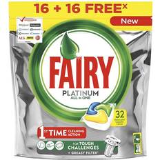 Fairy platinum dishwasher tablets Fairy Platinum All in One 32 Tablets