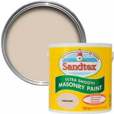 Sandtex Ultra Smooth Masonry Concrete Paint Sandstone 2.5L