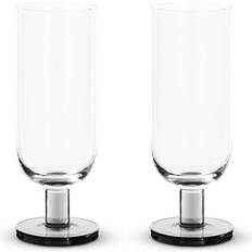 Grey Drink Glasses Tom Dixon Puck Highball Drink Glass 2pcs