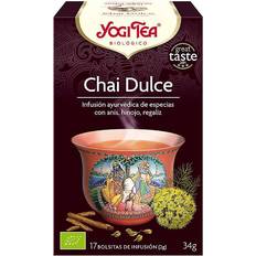 Fruta Tés Yogi Tea Chai Dulce 34g 17pcs