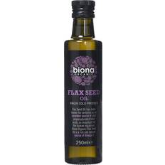 Glutenvrij Oliën en Azijnen Biona Organic Lijnzaadolie 250 ml