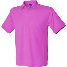 Mies - Violetti Polo paidat Henbury 65/35 Polo Shirt - Magenta