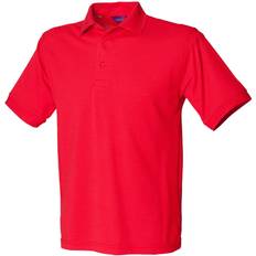 Henbury 65/35 Polo Shirt - Red