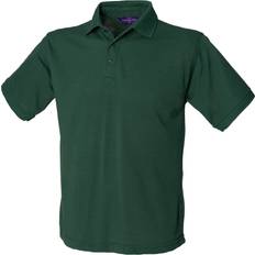 Henbury 65/35 Polo Shirt - Bottle Green