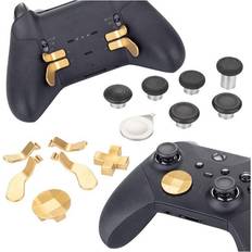 Controller Buttons Venom Xbox One Elite Series 2 Controller Accessory Kit - Black/Gold