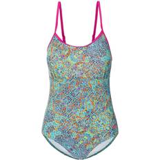 XXS Swimsuits Trespass Lotty Women's Printed Swimming Costume - Lagoon Print