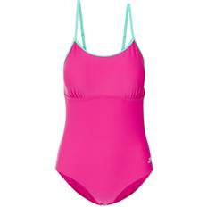 XXS Uimapuvut Trespass Lotty Women's Printed Swimming Costume - Pink Lady