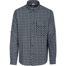 Trespass Polyester Skjorter Trespass Snyper Check Shirt - Blue Check