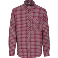 Trespass Snyper Check Shirt - Red Check