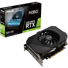 ASUS GeForce RTX 3060 - Nvidia Geforce Grafikkort ASUS GeForce RTX 3060 Phoenix V2 HDMI 3xDP 12GB