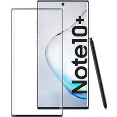 Ksix Protector de pantalla para samsung galaxy note 10, vidrio templado, grosor 0.33 mm, negro