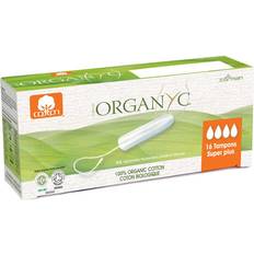 Veganske Tamponer Organyc Tampon Super Plus 16-pack