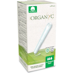 Organic Cotton Tampons with Applicator Super