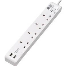 Tripp Lite Accessoires Électriques Tripp Lite 4-OUTLET POWER STRIP/USB-A CHRG