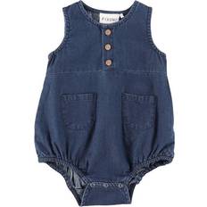 Fixoni Woven Romper - Oxford Blue (34333-10-18)