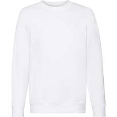 Fruit of the Loom Kid's Premium 70/30 Sweatshirt 2-pack - White