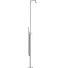 Edelstahl Kopfbrausensets Grohe Essence (23741DC1) Edelstahl