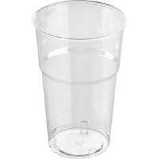 Plastic Cups Crystal Transparent 25cl 50-pack