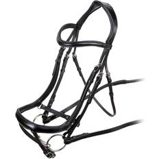 X-Full Bridles Shires Velociti Ergonomic Curved Flash