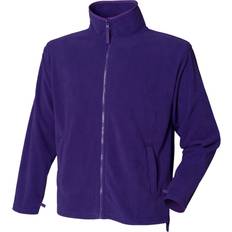 Henbury Microfleece Jacket - Purple