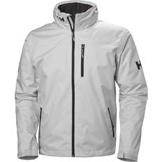 Helly Hansen Crew Hooded Midlayer Jacket - Grey Fog