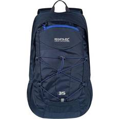 Inner Pocket - Unisex Hiking Backpacks Regatta Atholl II 35L Backpack - Dark Denim/Nautical Blue