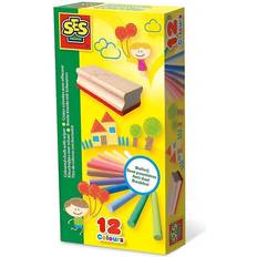 Pitture SES Creative Colorful Chalk with Sponge 00208