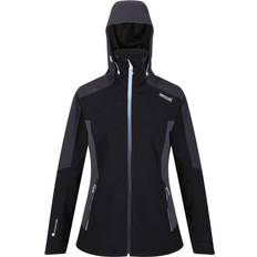 Regatta Women's Oklahoma VI Waterproof Hooded Jacket - Black/Ash