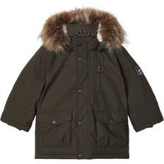 Name It Buitenkleding Name It Mibis Parka Jacket - Groen