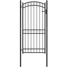 Giardino e Ambiente Esterno vidaXL Garden Gate with Arched Top 100x200cm