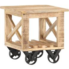 Casters Small Tables vidaXL - Small Table 40x40cm