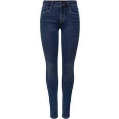 Only Royal Regular Skinny Fit Jeans - Blue/Dark Blue Denim