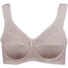 Damella Classic Underwire Lace Bra - Powder