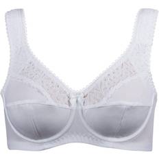 Classic Underwire Lace Bra - White