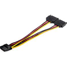 StarTech 2xSATA-LP4 Power M-F 0.2m