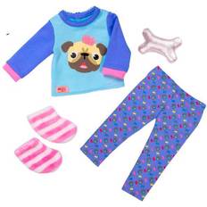 Pyjamas med Bulldog