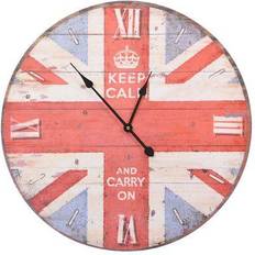 Multicolour Clocks vidaXL UK Wall Clock 60cm