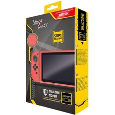 Nintendo Switch Autocollants pour Skin de Jeu Steelplay Switch Console Protective Cover - Pink