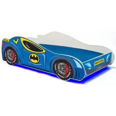 Kobi Batcar with Led Candle & Mattress 55.1x27.6"