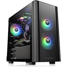 Thermaltake Micro-ATX - Mini Tower (Micro-ATX) Carcasas de Ordenador Thermaltake V150 TG ARGB Breeze Edition Caja Micro Torre USB 2.0 Negro