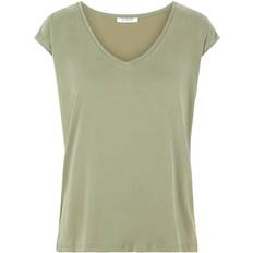 Pieces Kamala Tee Green Female