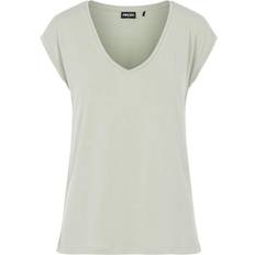 Pieces Kamala Tee Beige Female