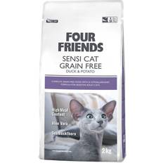 Four friends sensi cat Four Friends Sensi Cat Grain Free Duck & Potato 2kg