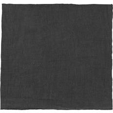 Noir Serviettes en Tissu Blomus Lineo Serviette en Tissu Noir (42x42cm)